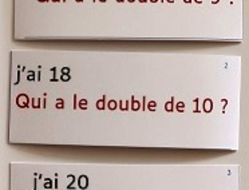 Jeu des doubles et des moitiés